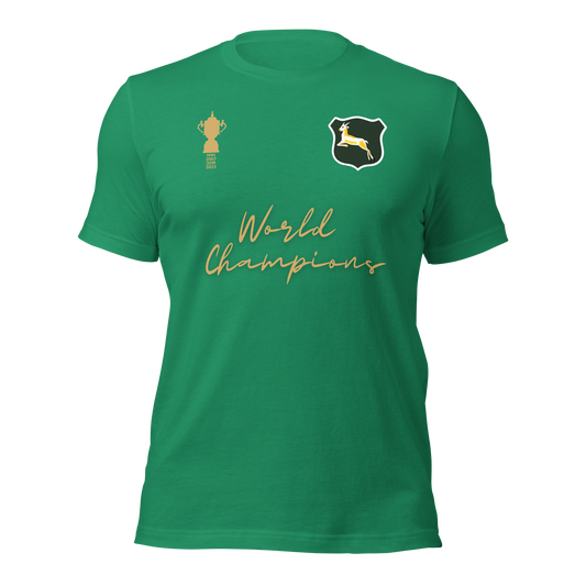Springboks  Retro Rugby World Champions 2023 Tee!