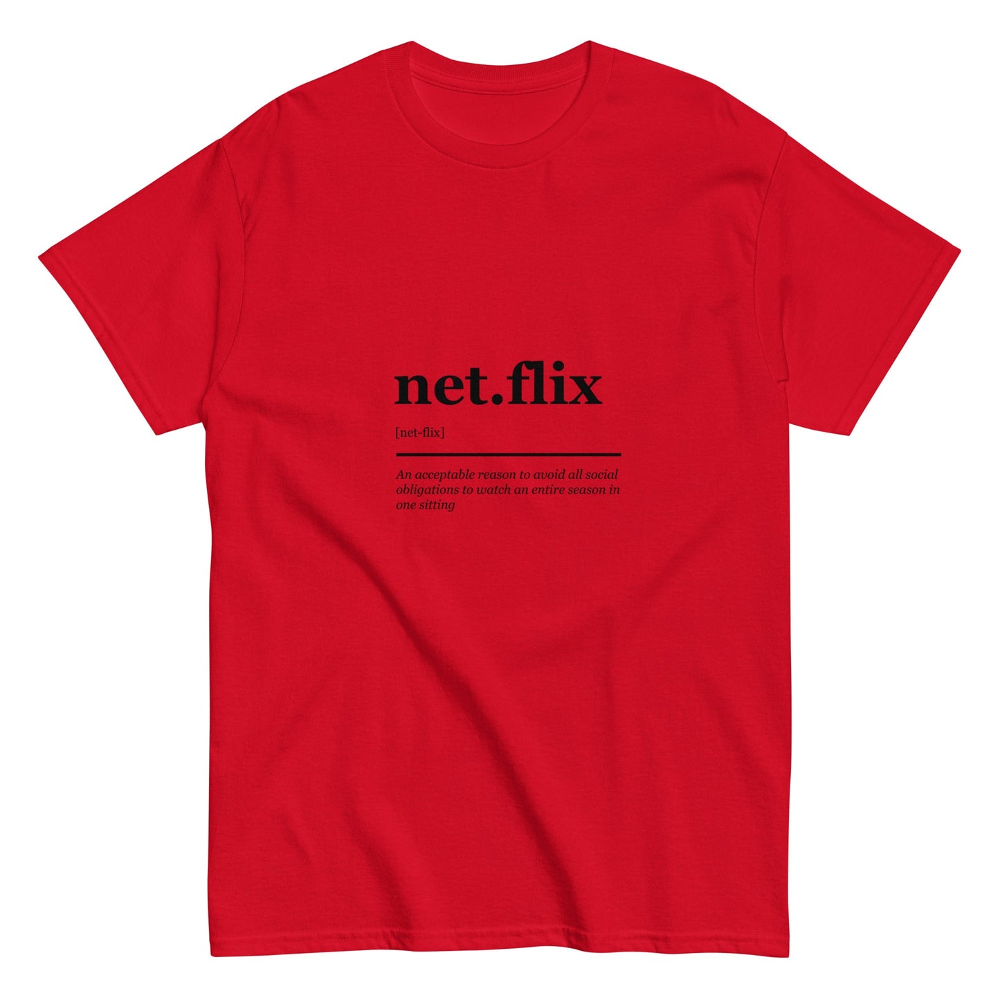 Net.flix tee