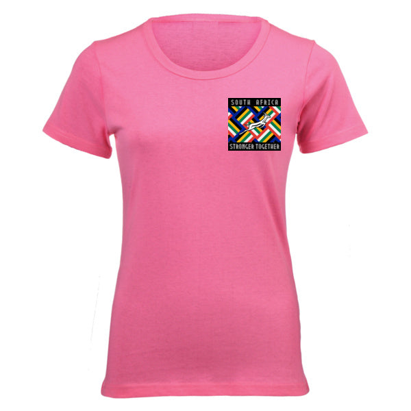 Women's South Africa Rugby Stronger Forever Tee